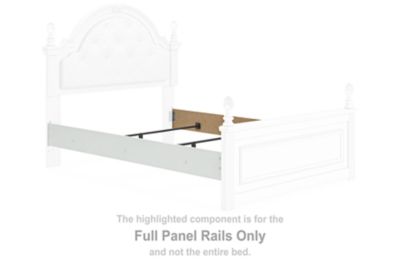 Kozlani - Full Panel Rails - White
