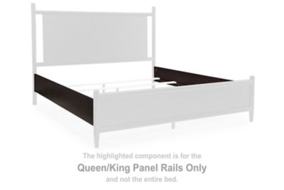Dantenton - Queen/King Panel Rails - Merlot