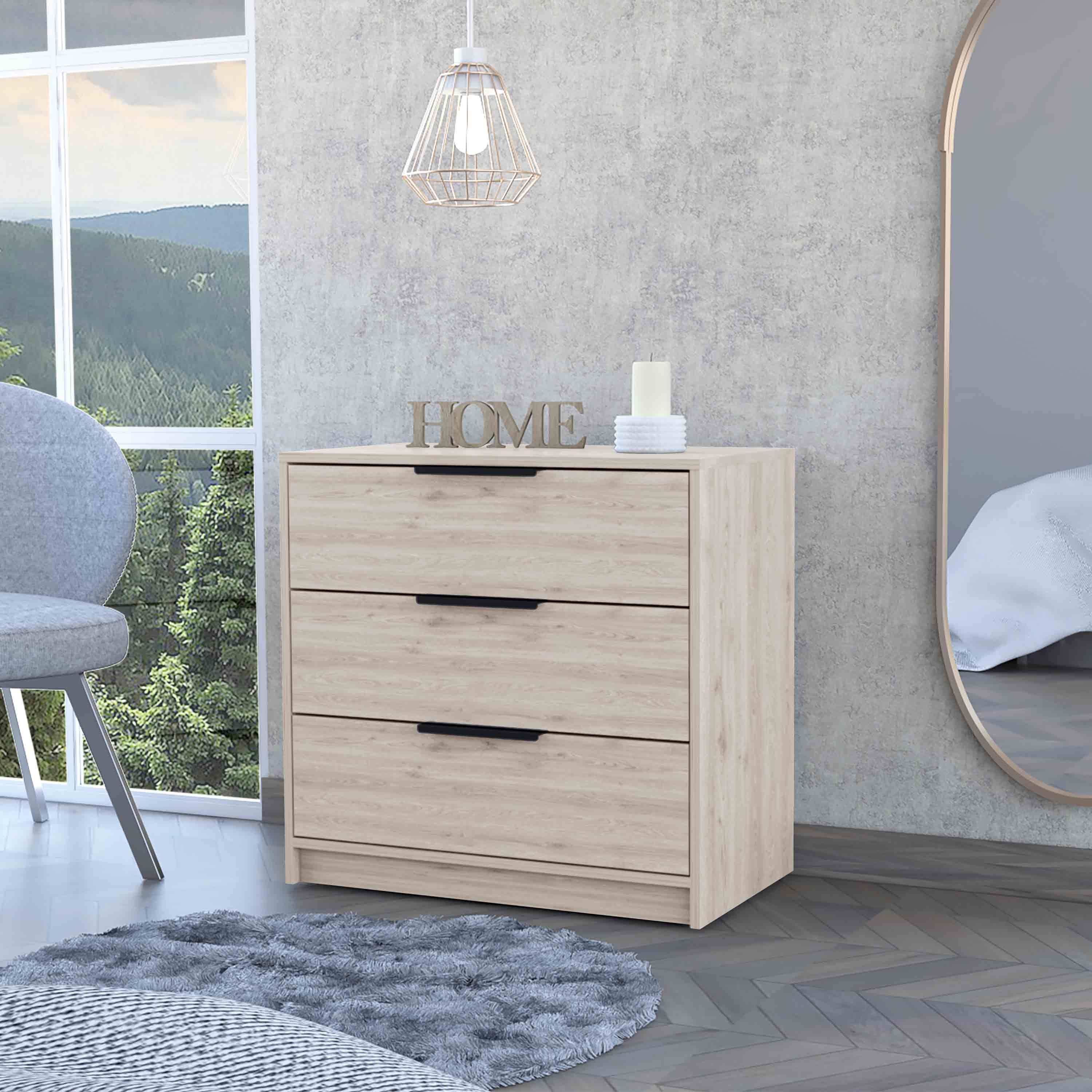 Washington 3-Drawer Dresser - Stylish Bedroom Storage