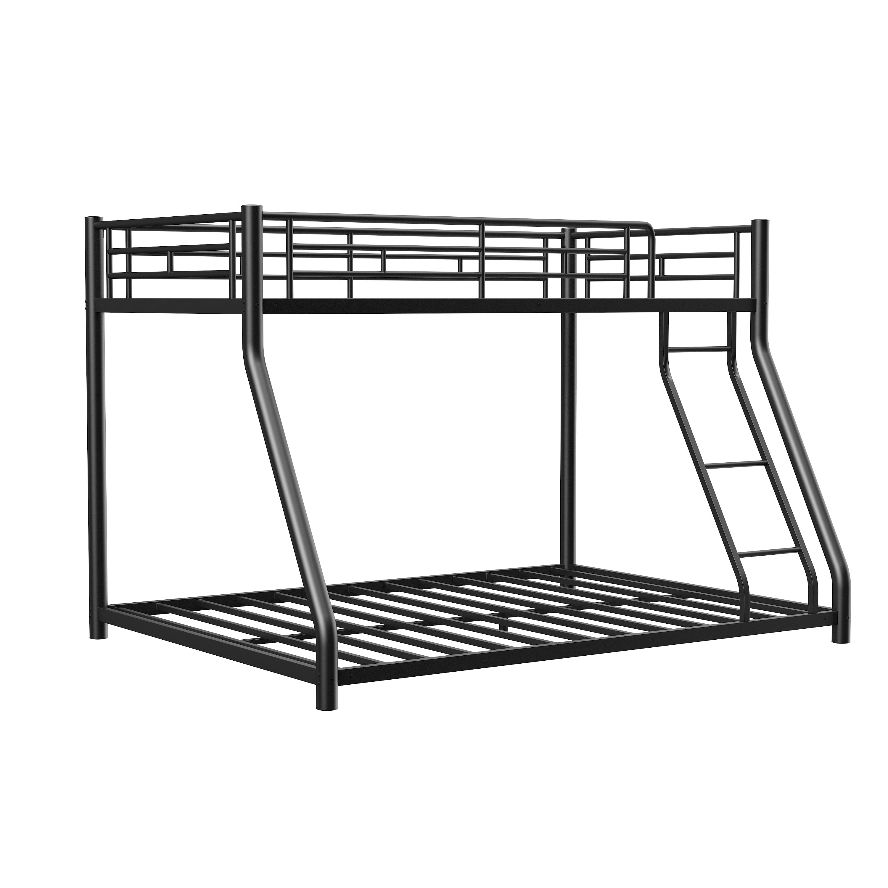Heavy Duty Metal Twin Over Full Bunk Bed