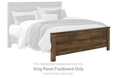 Trinell - King Panel Footboard - Brown