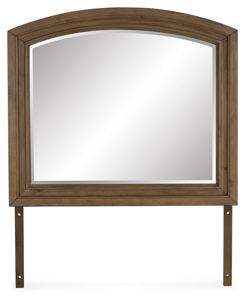 Feddinger - Bedroom Mirror - Medium Brown