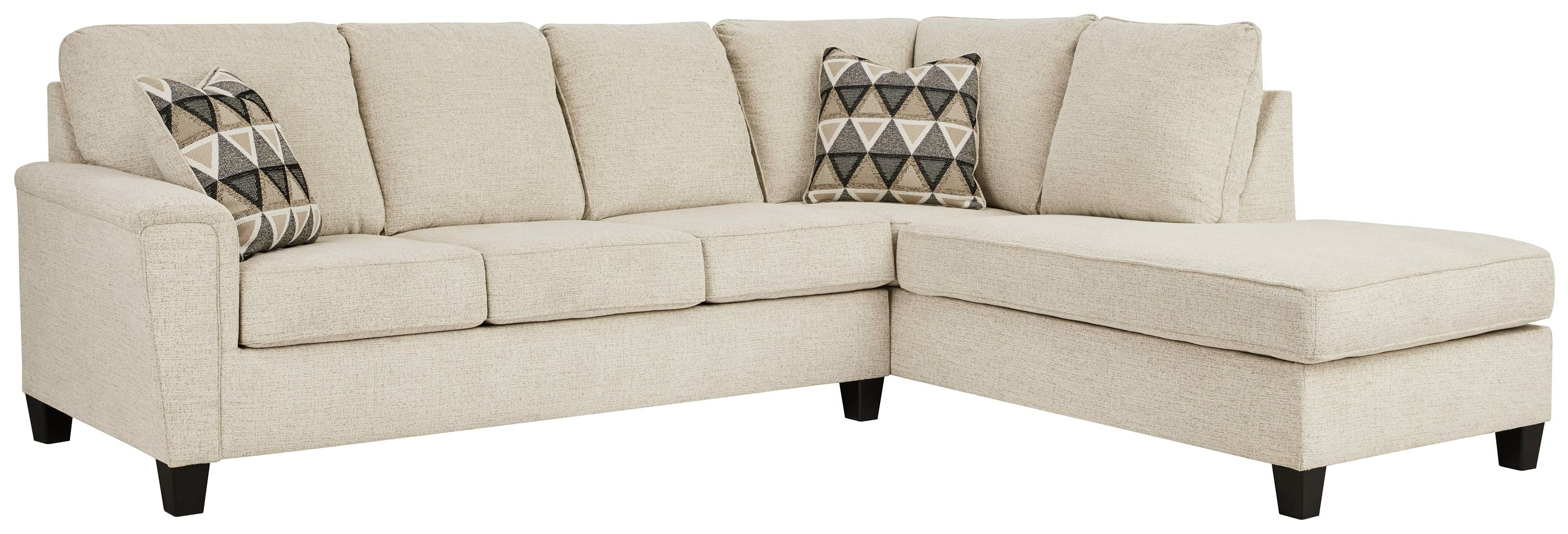 Abinger Sleeper Sectional w/ Chaise-Sleeper Sectionals-American Furniture Outlet