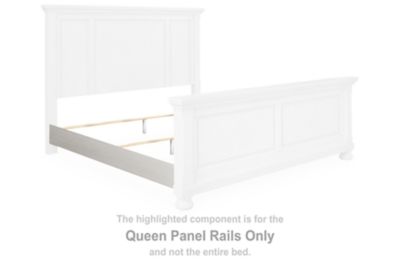 Robbinsdale - Queen Panel Rails - Antique White