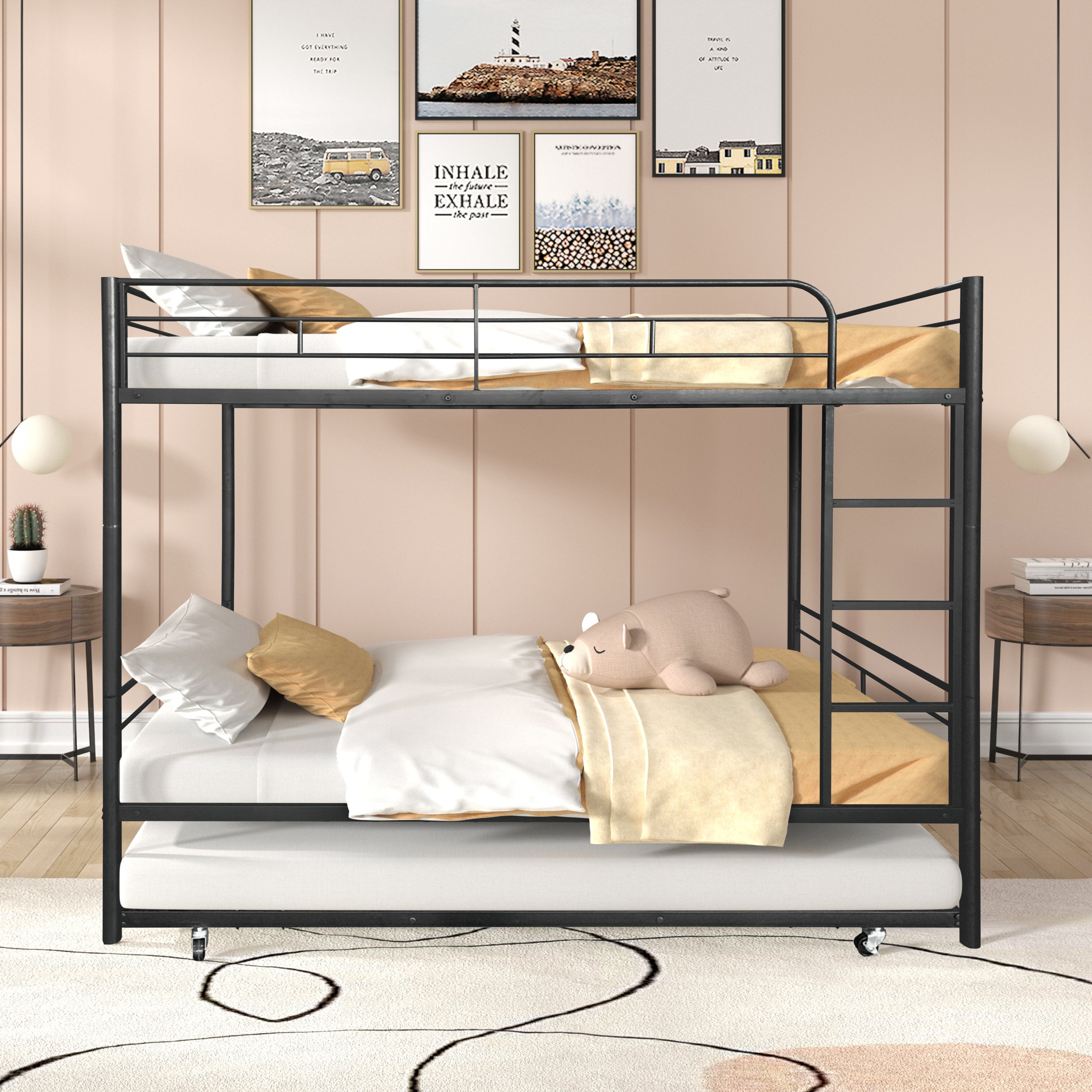 Separatable Bunk Bed with Trundle: Versatile Space Saving Beds