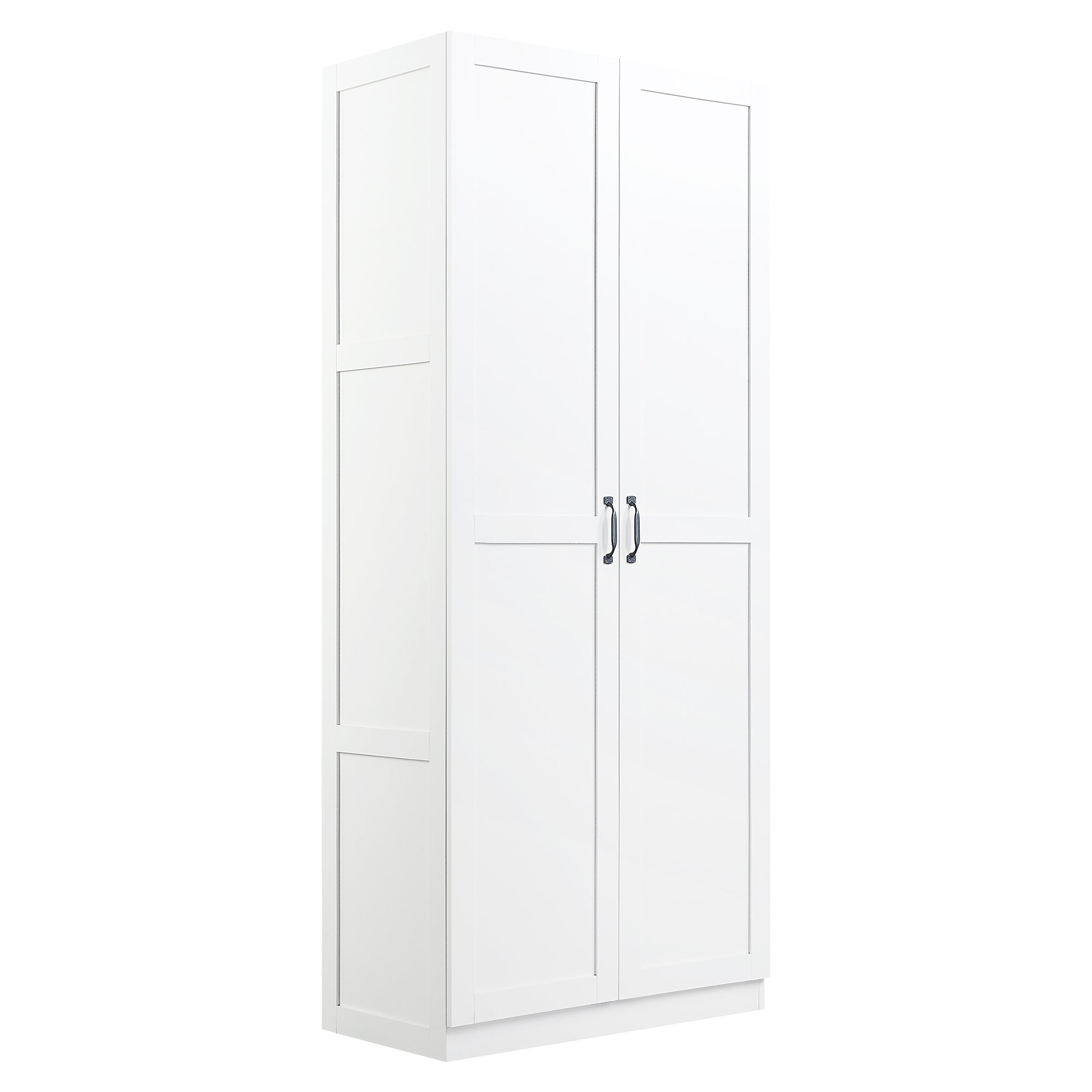 Hopkins 30" White 4-Shelf Storage Cabinet