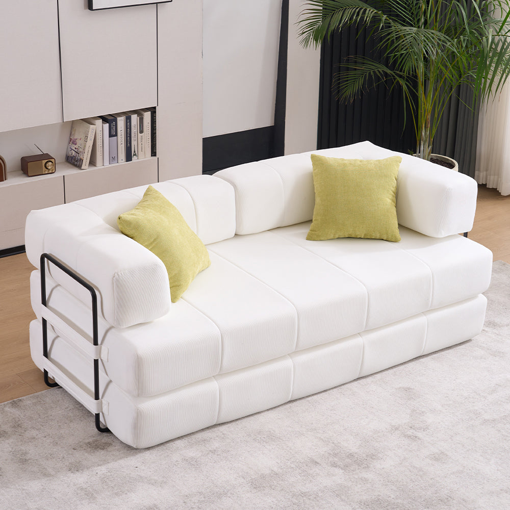 Folding Sofa Bed | Convertible Futon Couch Floor Mattress