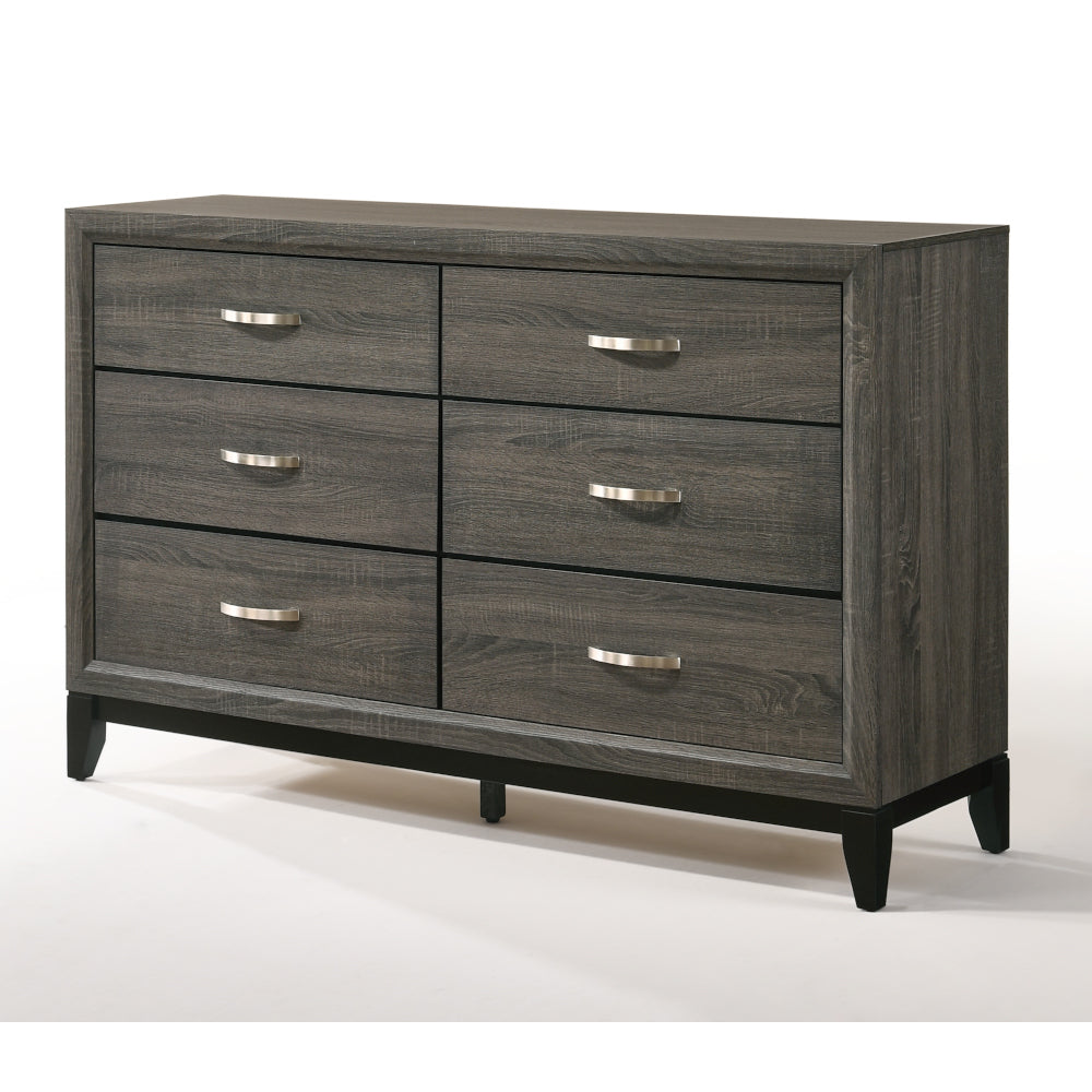 Valdemar Weathered Gray Dresser - Bedroom Furniture