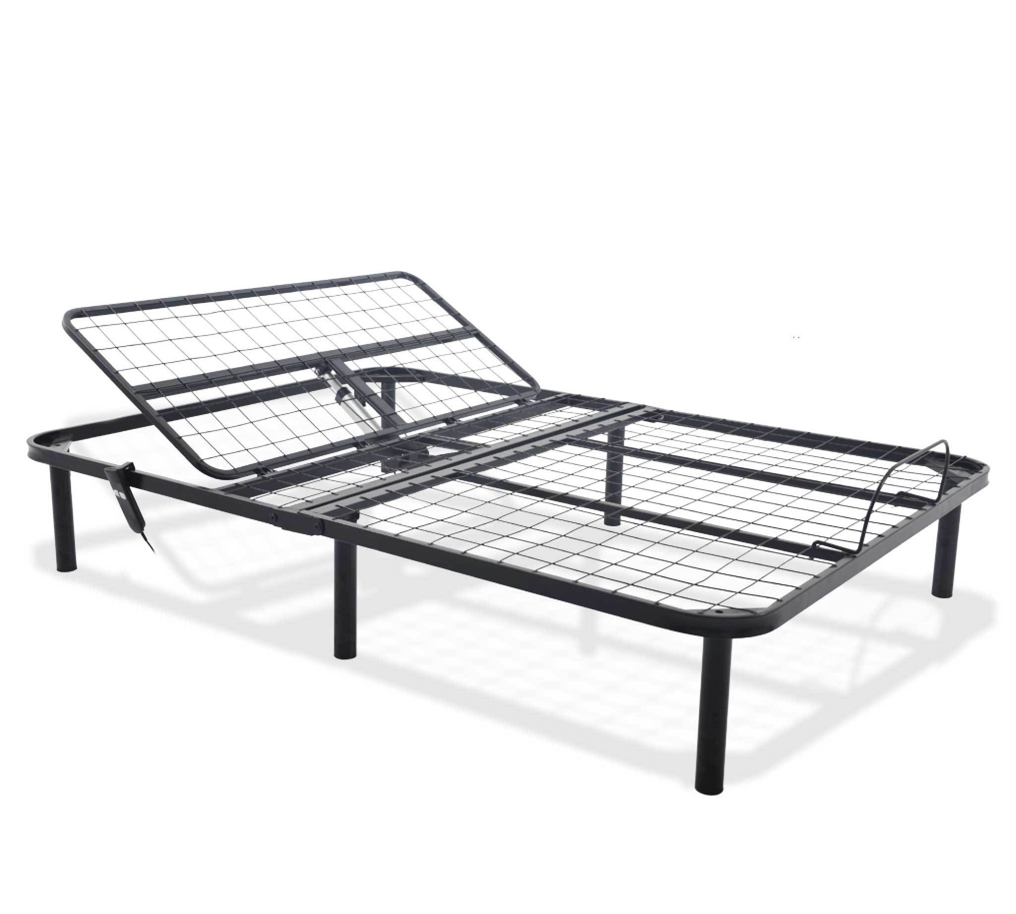 Black Queen Adjustable Bed Base: Head-Up Only | Ultimate Sleep Comfort