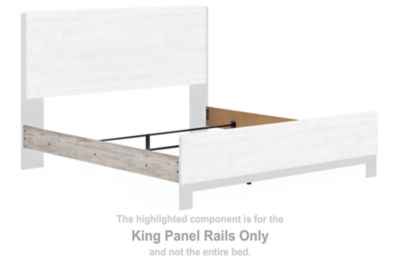 Vessalli - King Panel Rails - Gray