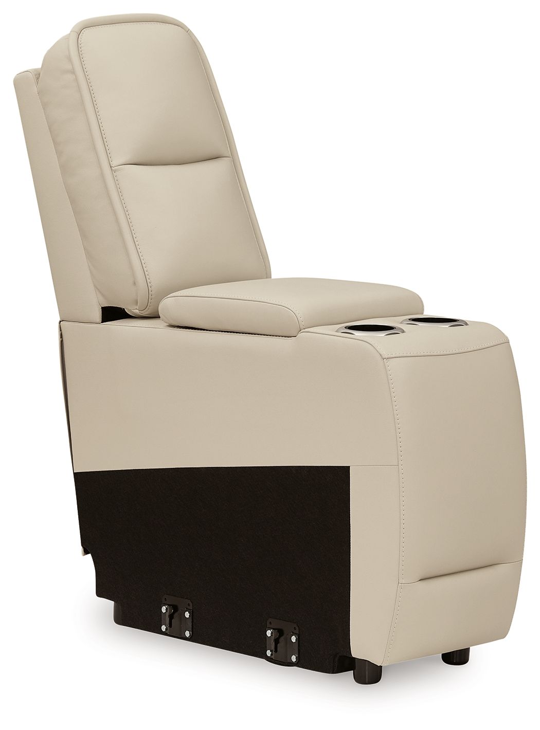 Double Deal - Console With Storage - Almond