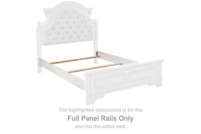 Realyn - Full Panel Rails - Chipped White