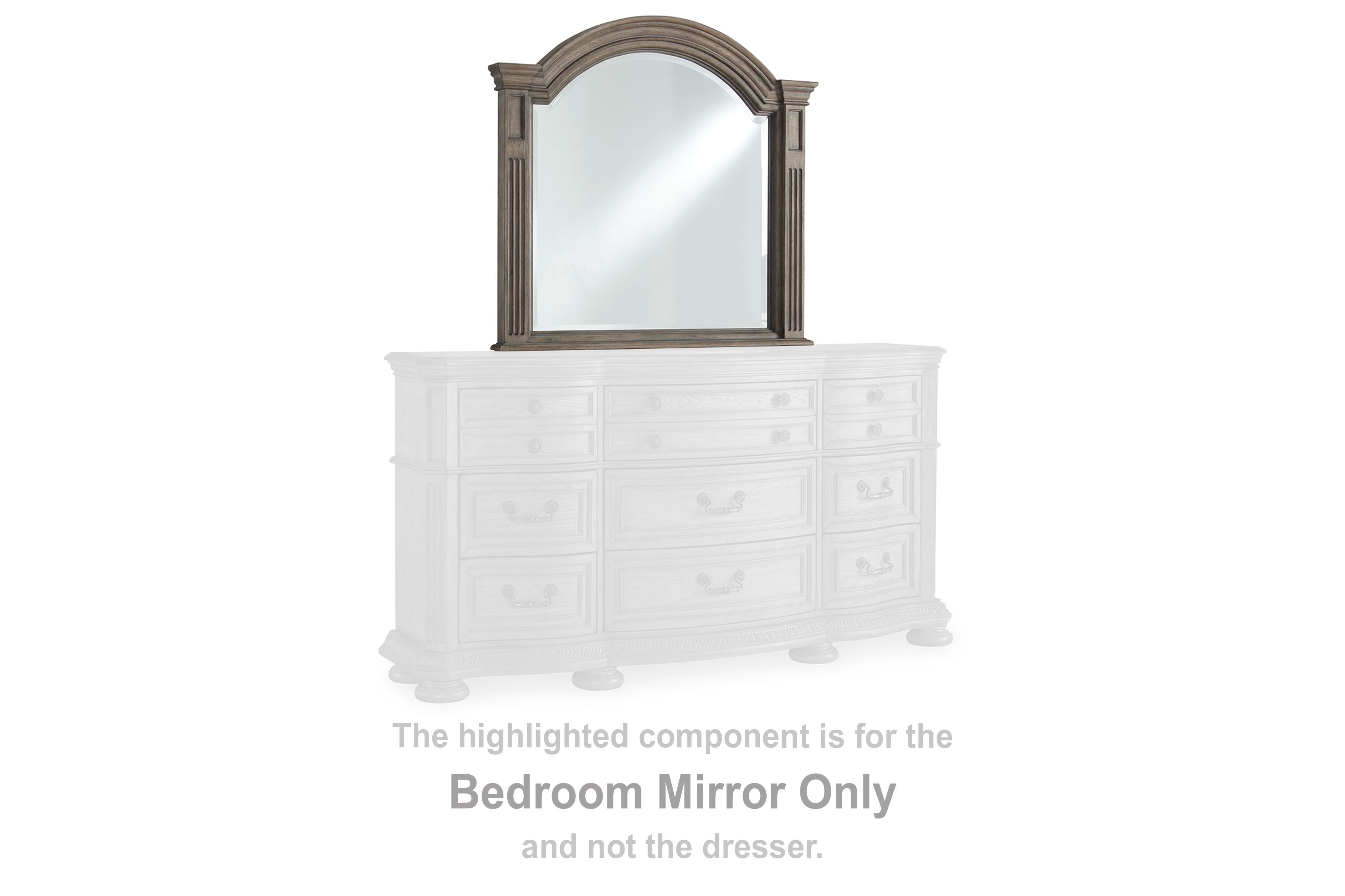Ardenfield - Bedroom Mirror - Light Brown