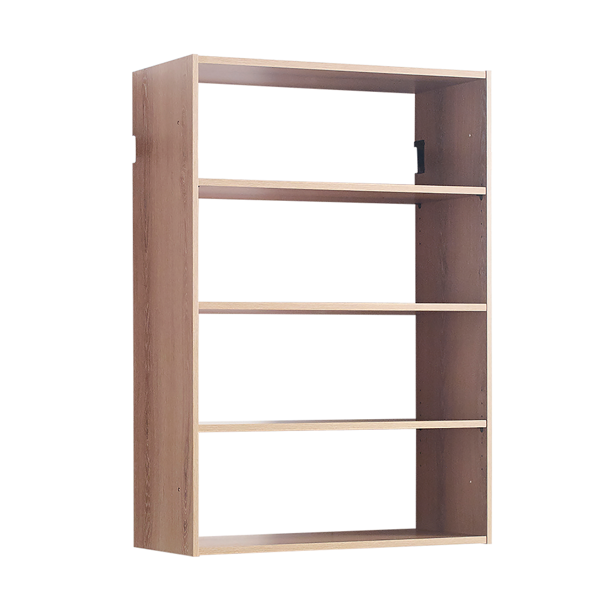 Devi Oak Wall Mounted Modular Wood Closet System