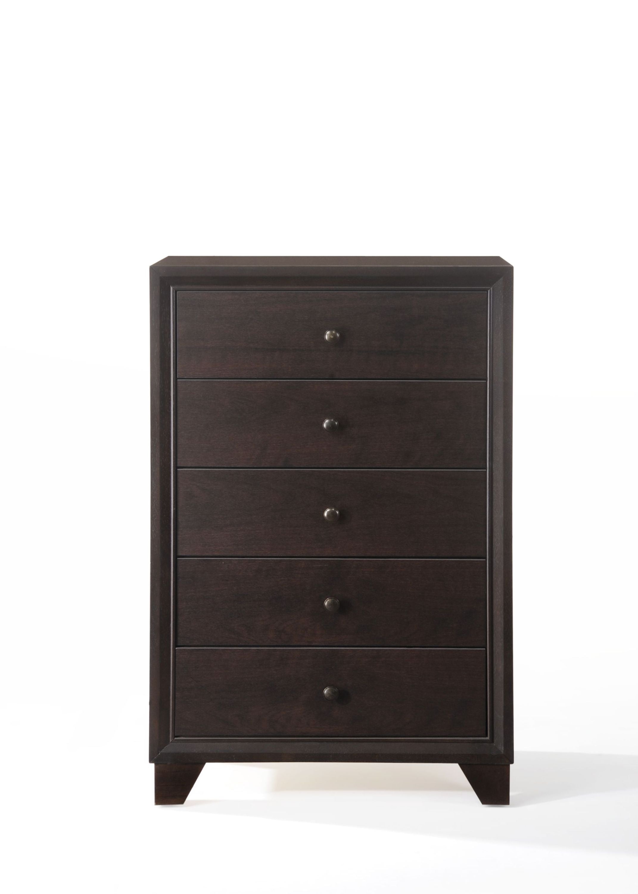 Madison Espresso Finish Chest | Bedroom Storage Furniture