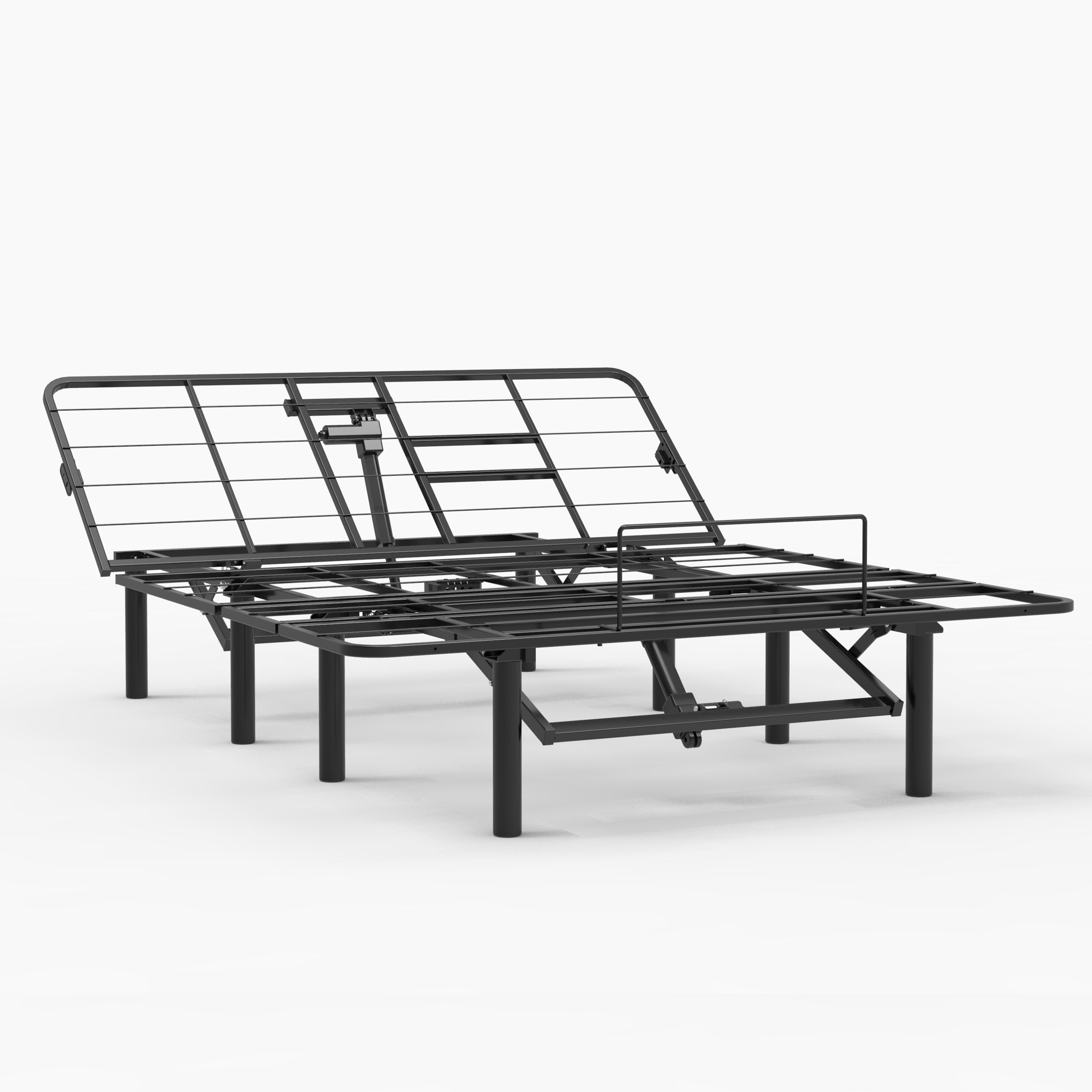 Adjustable Queen Bed Base Frame | Head/Foot Incline | Quiet Motor | USB