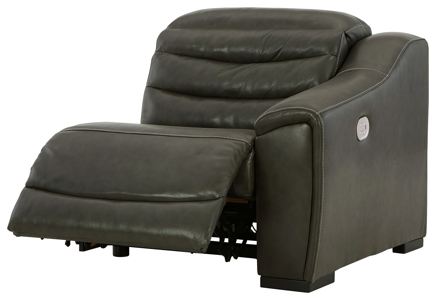 Center Line - RAF Zero Wall Power Recliner - Dark Gray