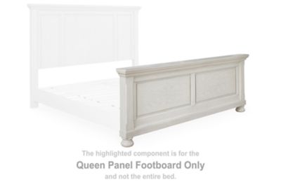 Robbinsdale - Queen Panel Footboard - Antique White