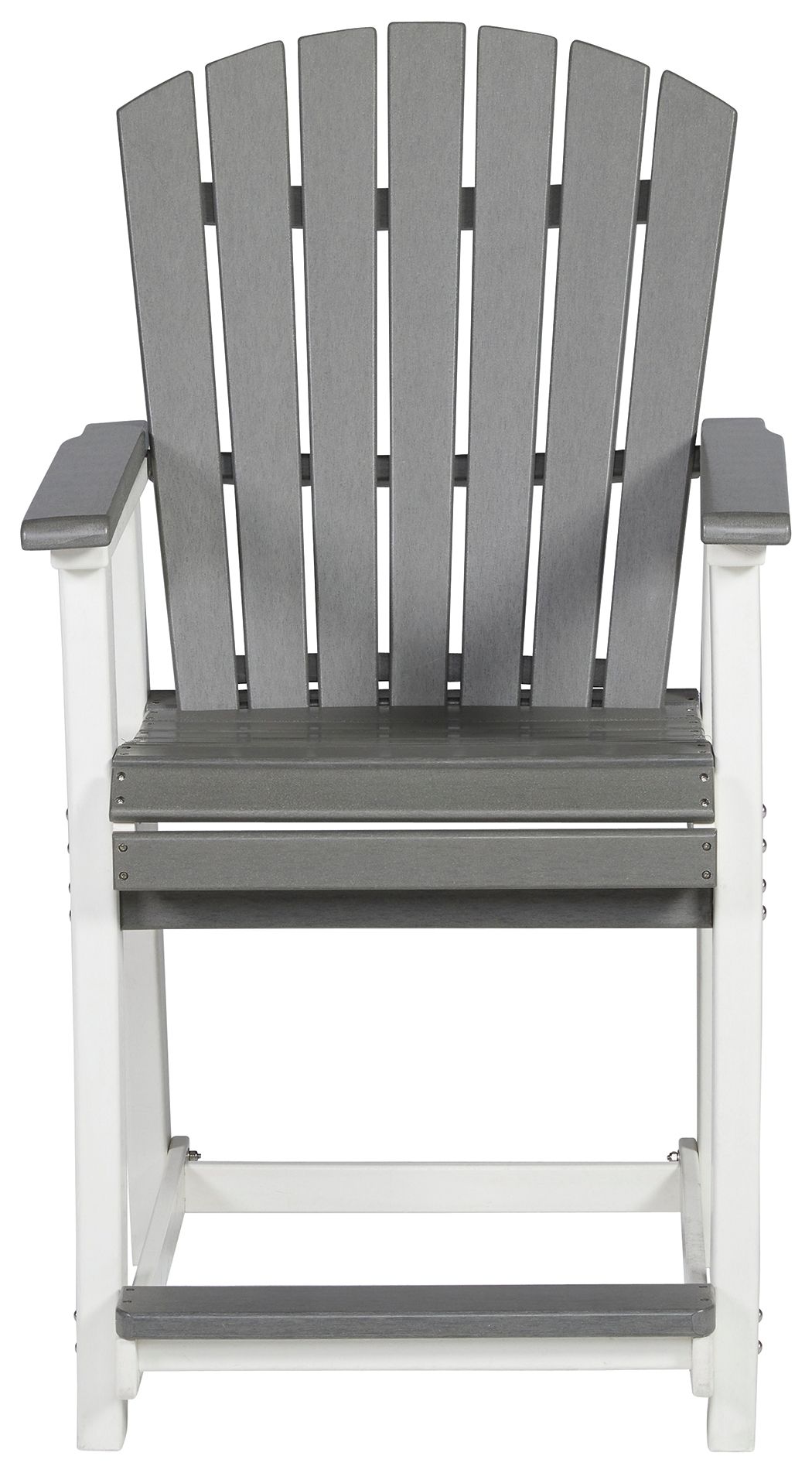 Transville - Barstool (Set of 2) - Gray / White