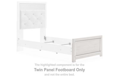 Altyra - Twin Panel Footboard - White