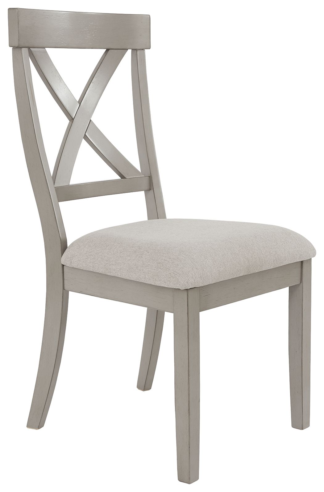 Parellen Gray Upholstered Dining Side Chair (Set of 2) - Padded