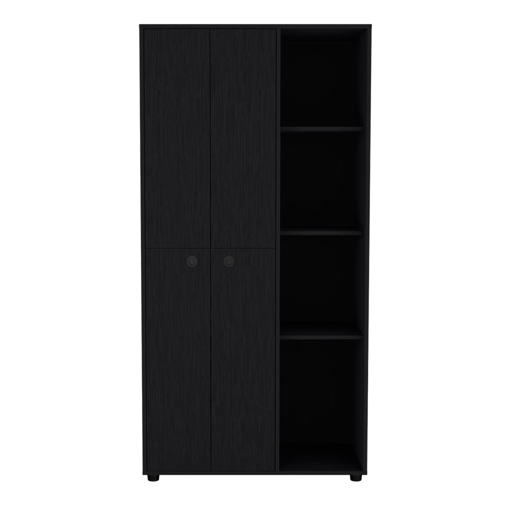 Black Boise Armoire for Bedroom Storage