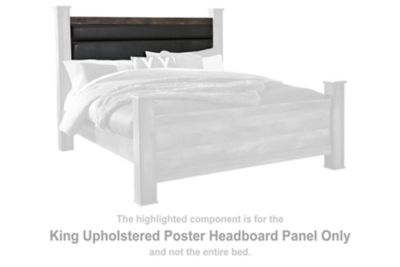 Wynnlow - King UPH Poster HDBD Panel - Gray