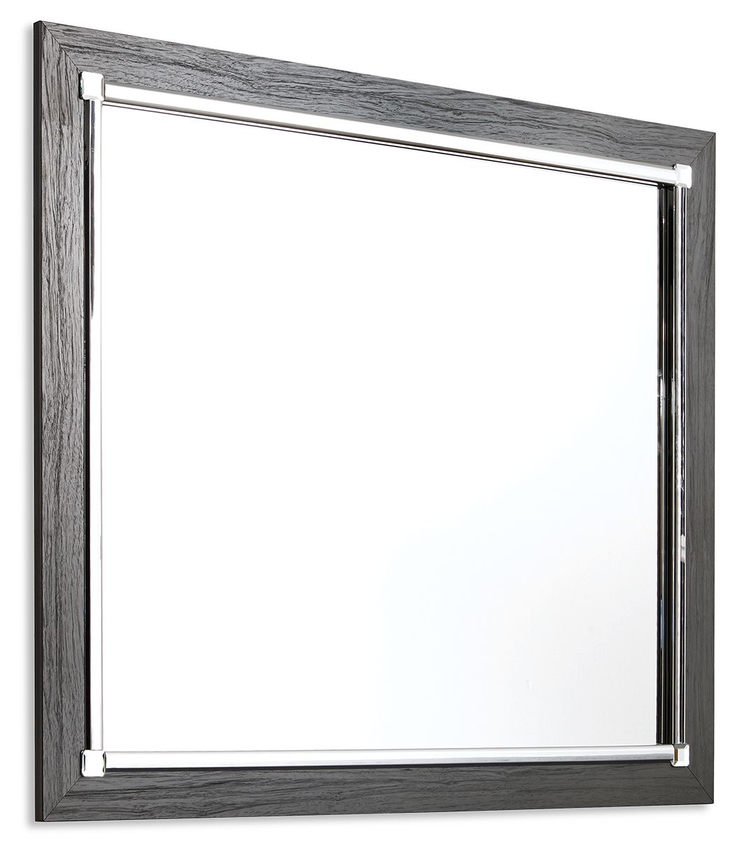 Lodanna - Bedroom Mirror - Gray