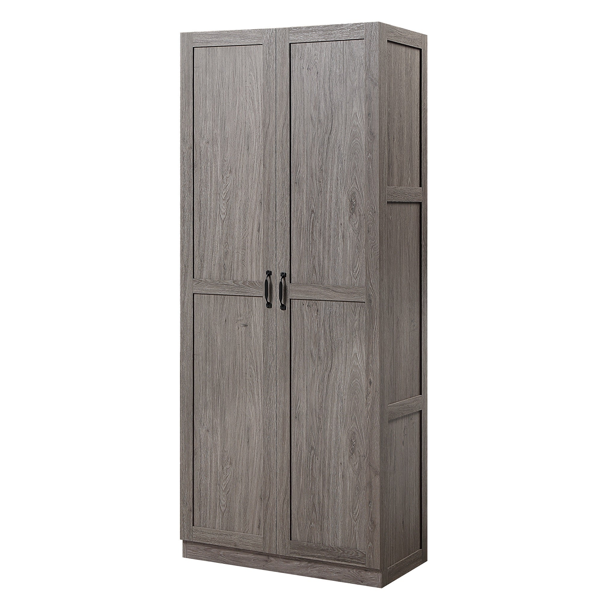 Hopkins 30-inch Gray 4-Shelf Storage Cabinet