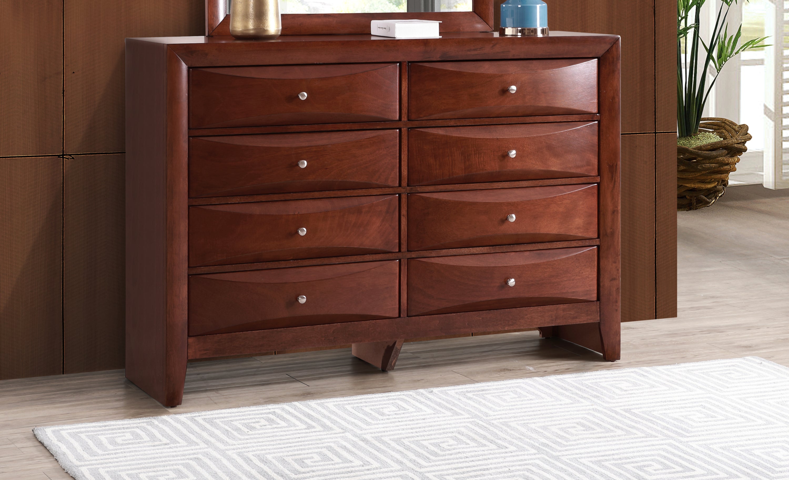 Marilla G1550-D Cherry Dresser - Elegant Bedroom Furniture