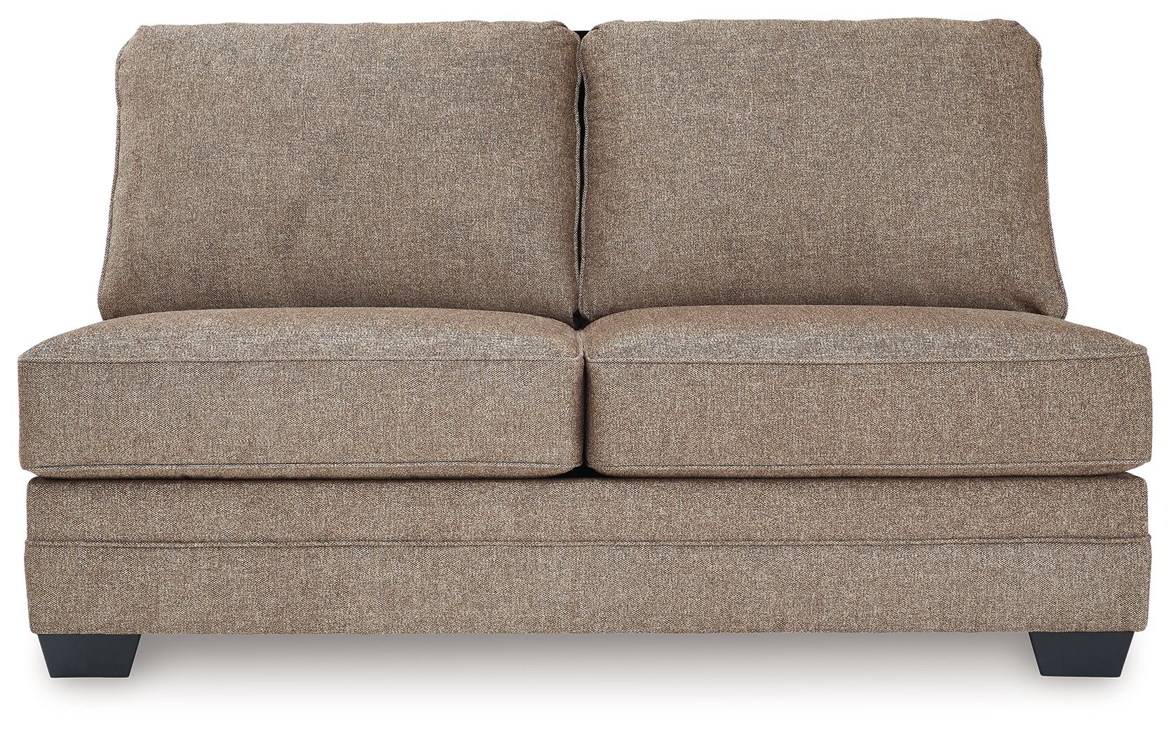 Cannonbrook - Armless Loveseat - Nutmeg