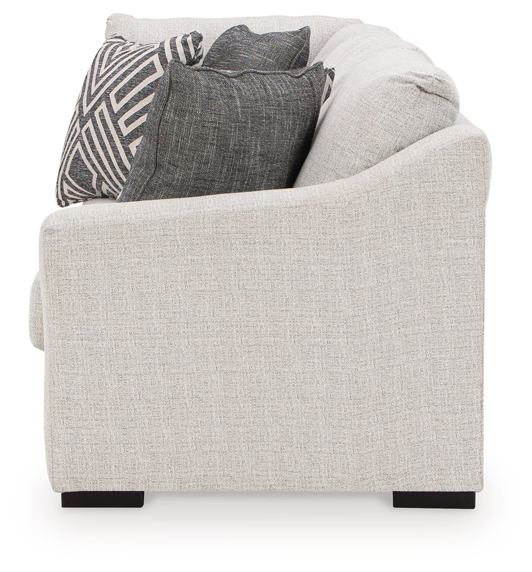 Koralynn - Raf Sofa with Corner Wedge - Stone