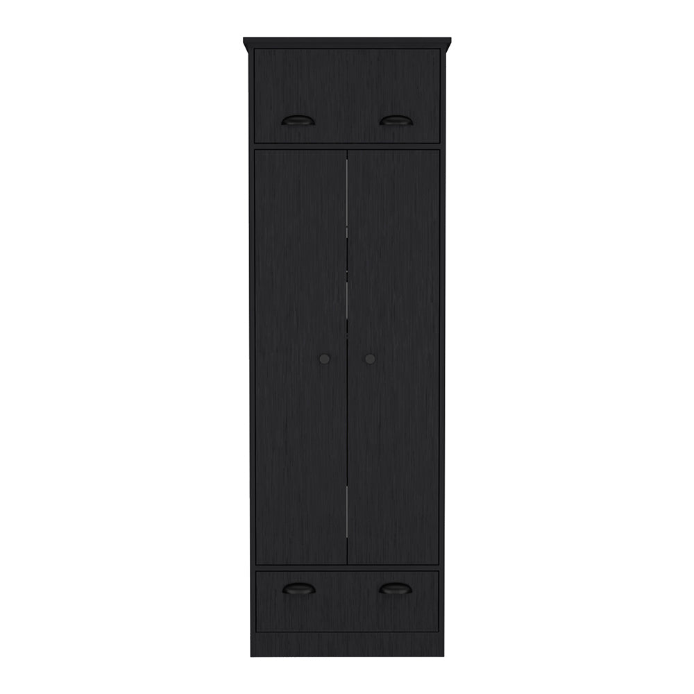 Armoire Dumas Black Bedroom Storage Wardrobe Closet Furniture
