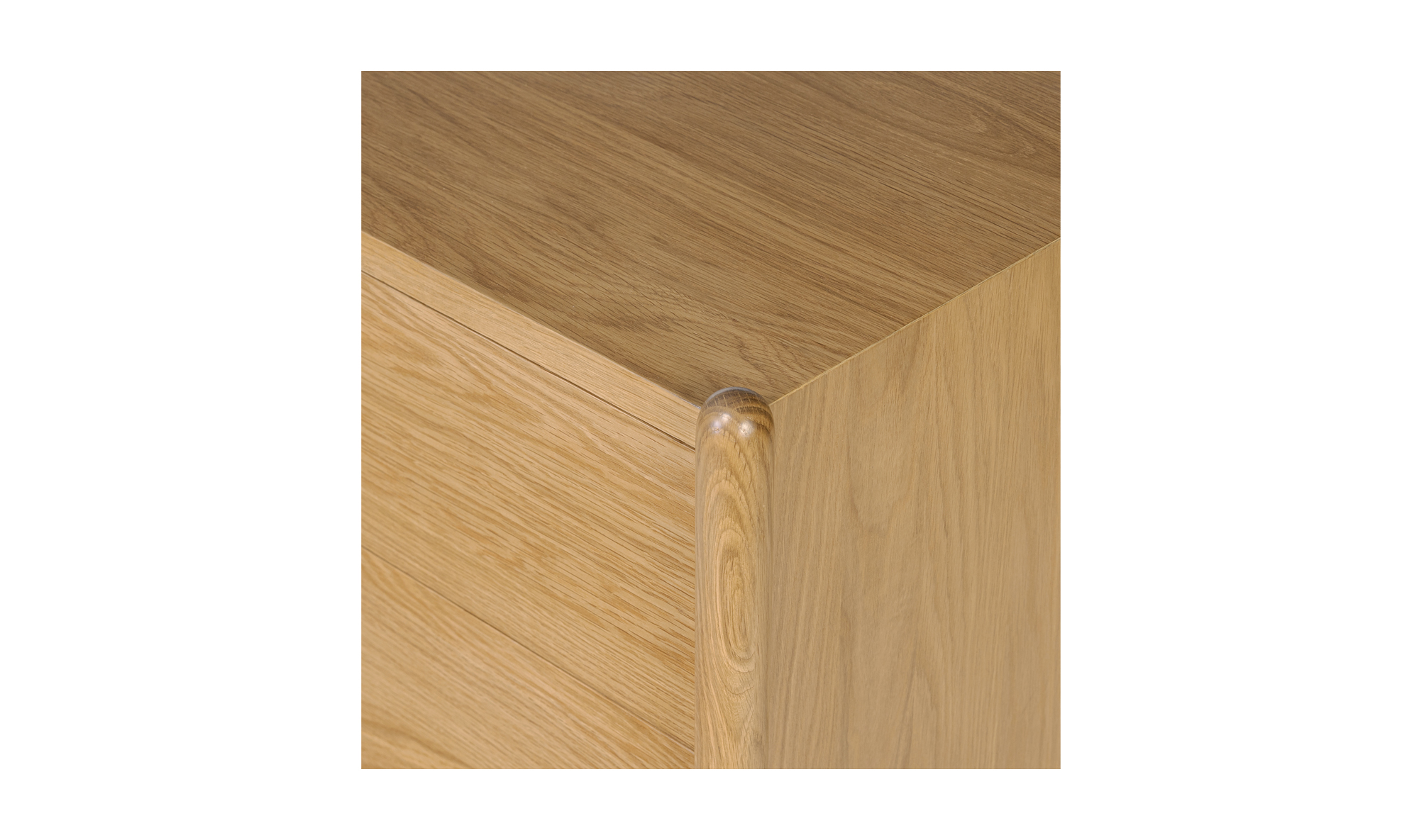 Billy - 3 Drawer Nightstand - Natural