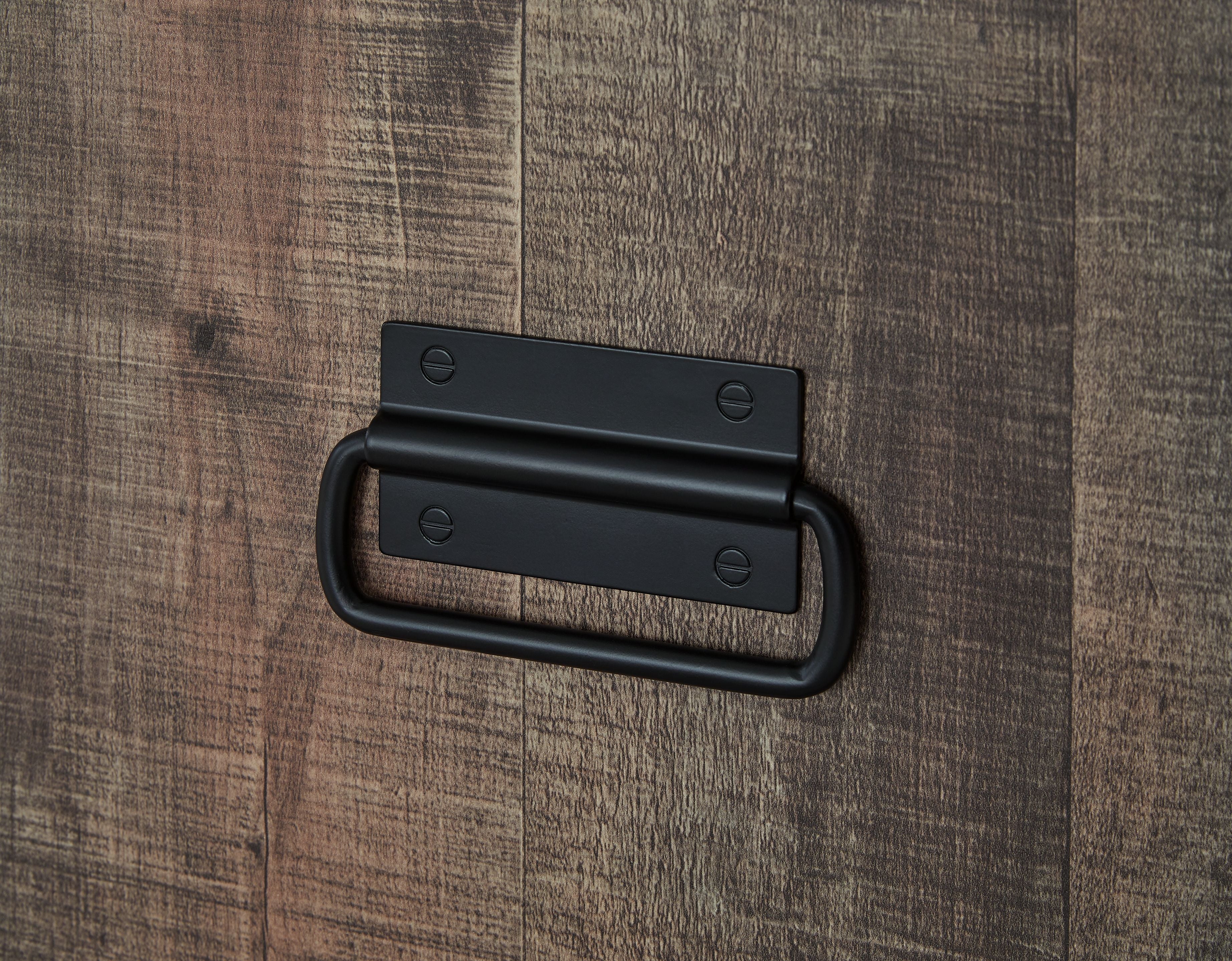 Hollum Rustic Brown - Lift Top Cocktail Table