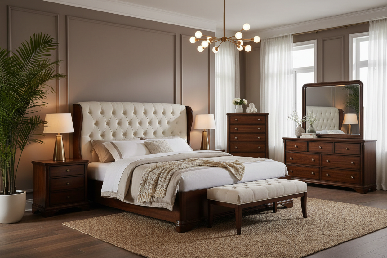 7 Piece Bedroom Sets