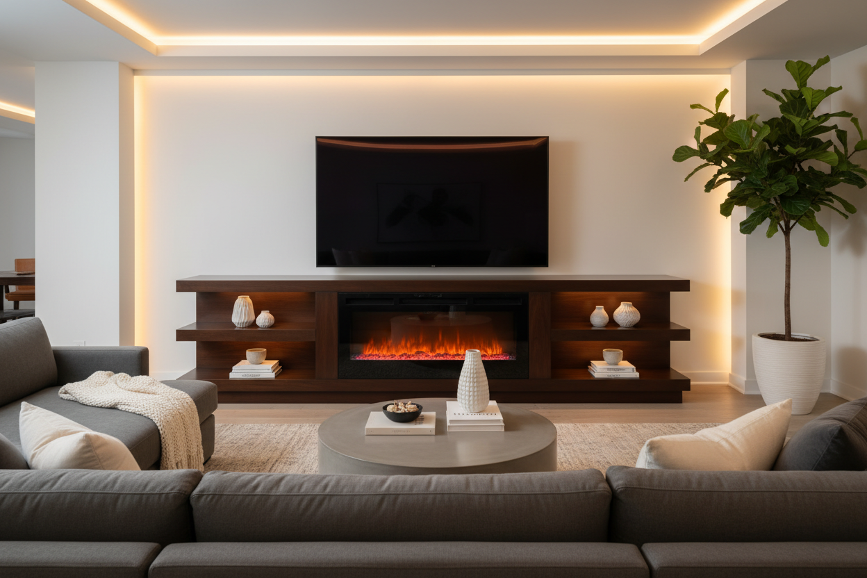 Fireplace TV Stands