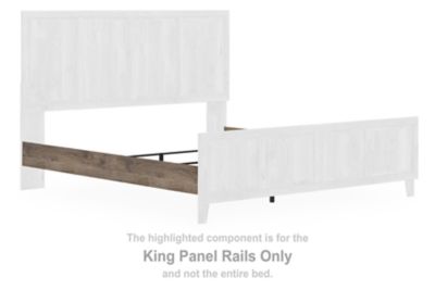 Rusticott - Brown - King Panel Rails