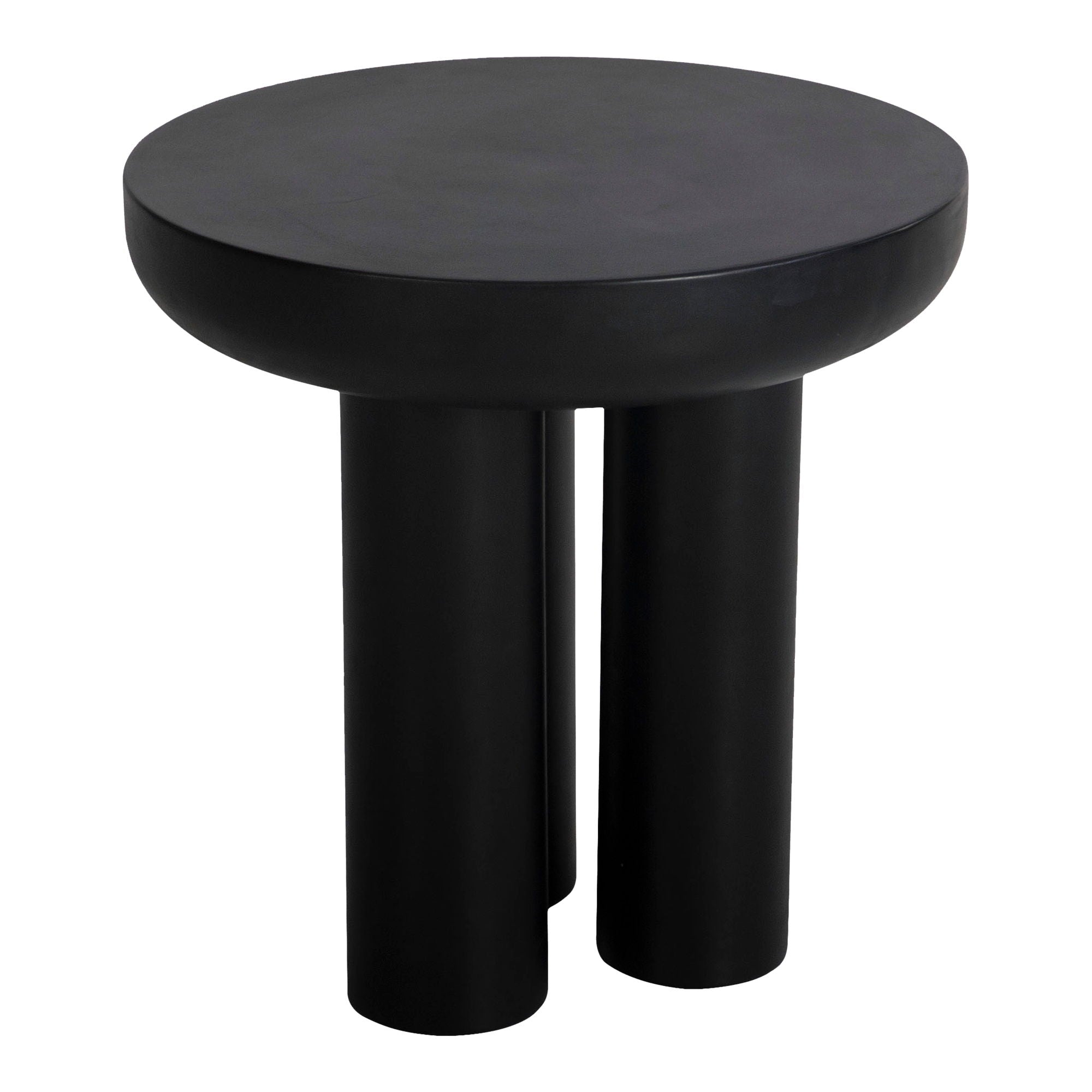 Rocca - Side Table - Black - Cement