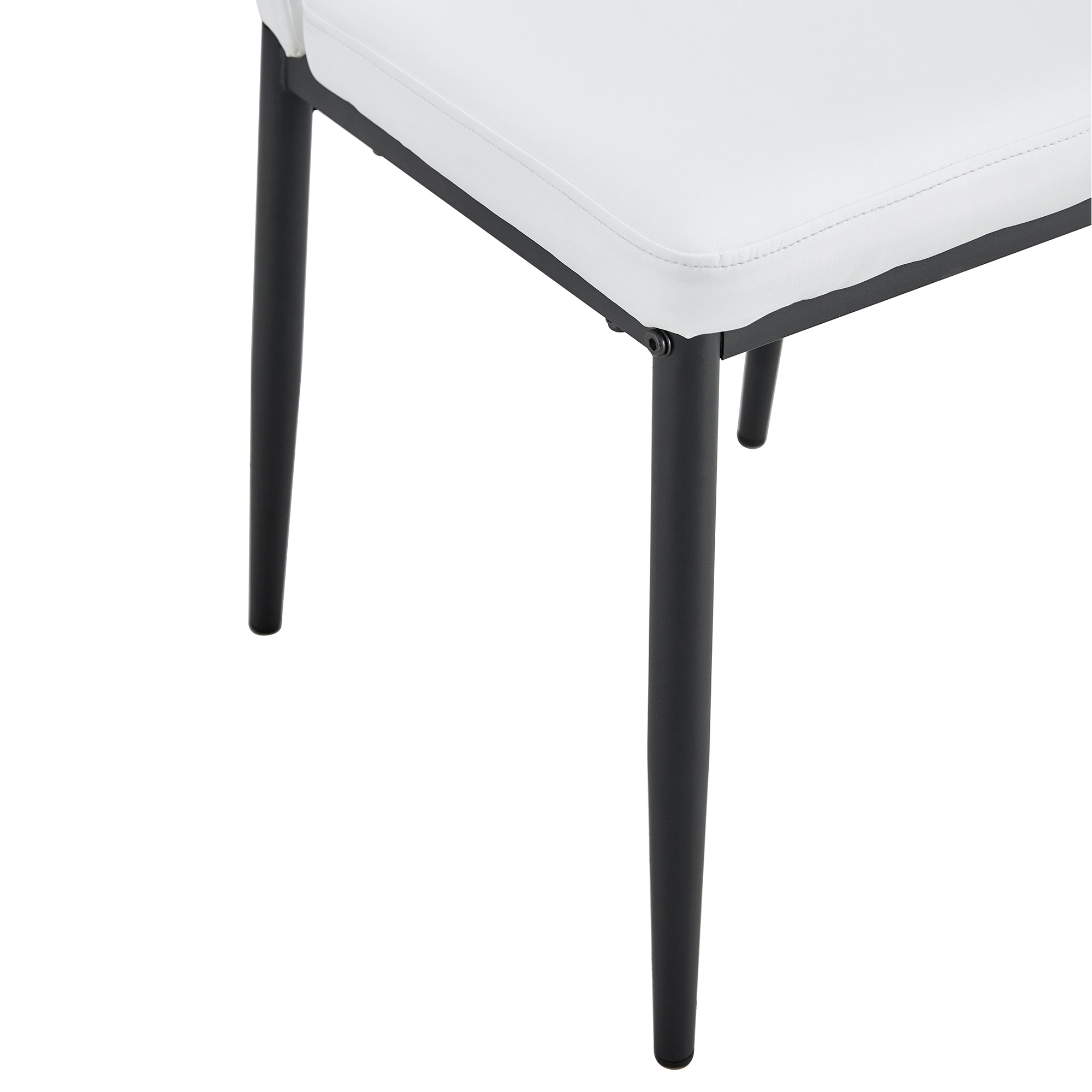 White Marble Dining Table Set for 6-8 | Modern Kitchen Table