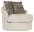 Soletren - Swivel Accent Chair - Stone