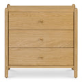 Billy - 3 Drawer Nightstand - Natural