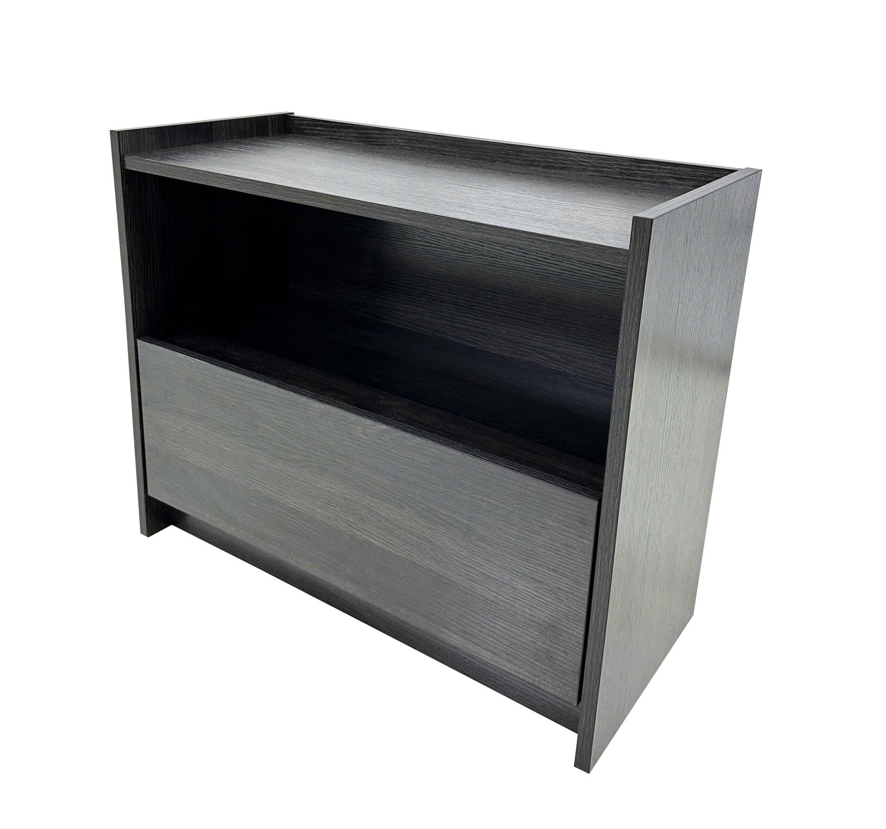 Robin Dark Gray Nightstand - Modern Bedroom Storage & Style