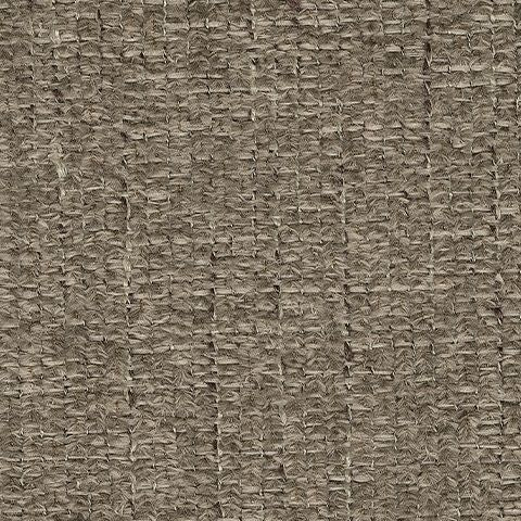 Beige woven fabric upholstery close-up on an ottoman