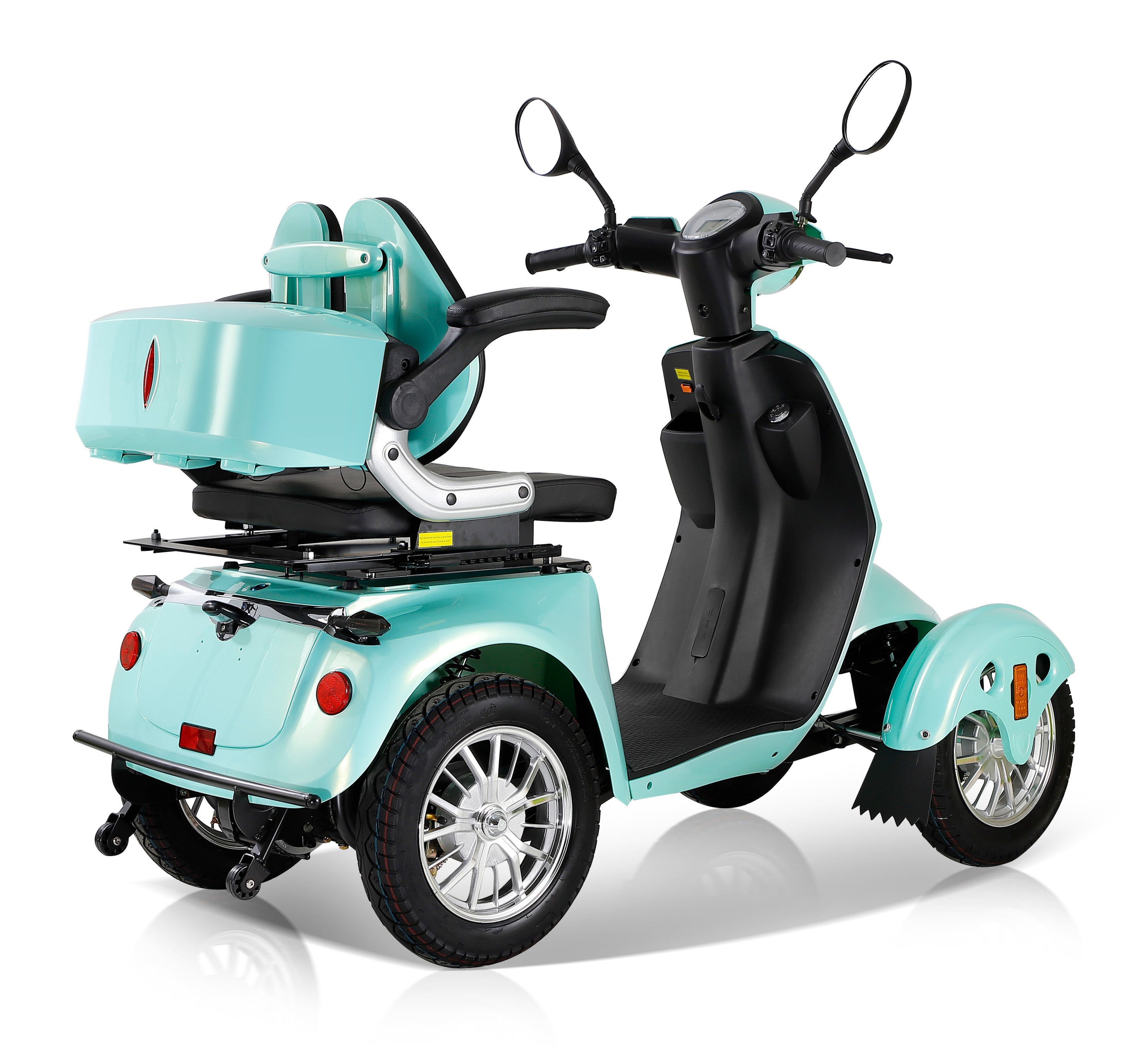⚡ Fast Red 800W 4-Wheel Mobility Scooter ⚡