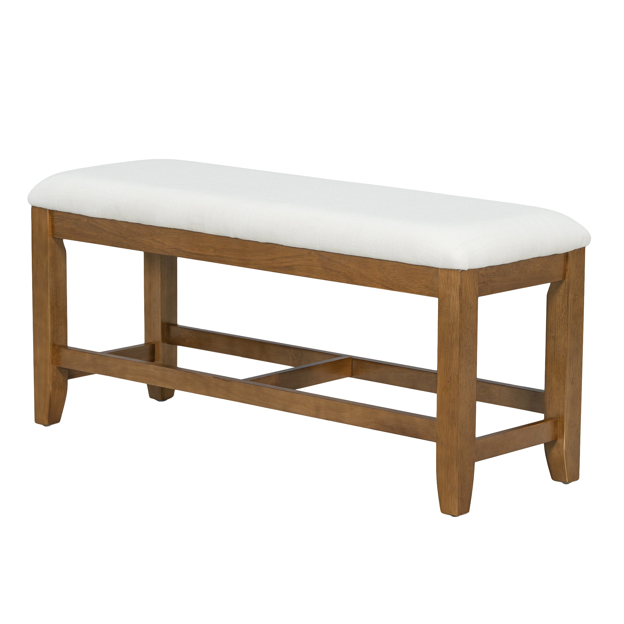 76" Farmhouse Dining Table Set - 6 Piece