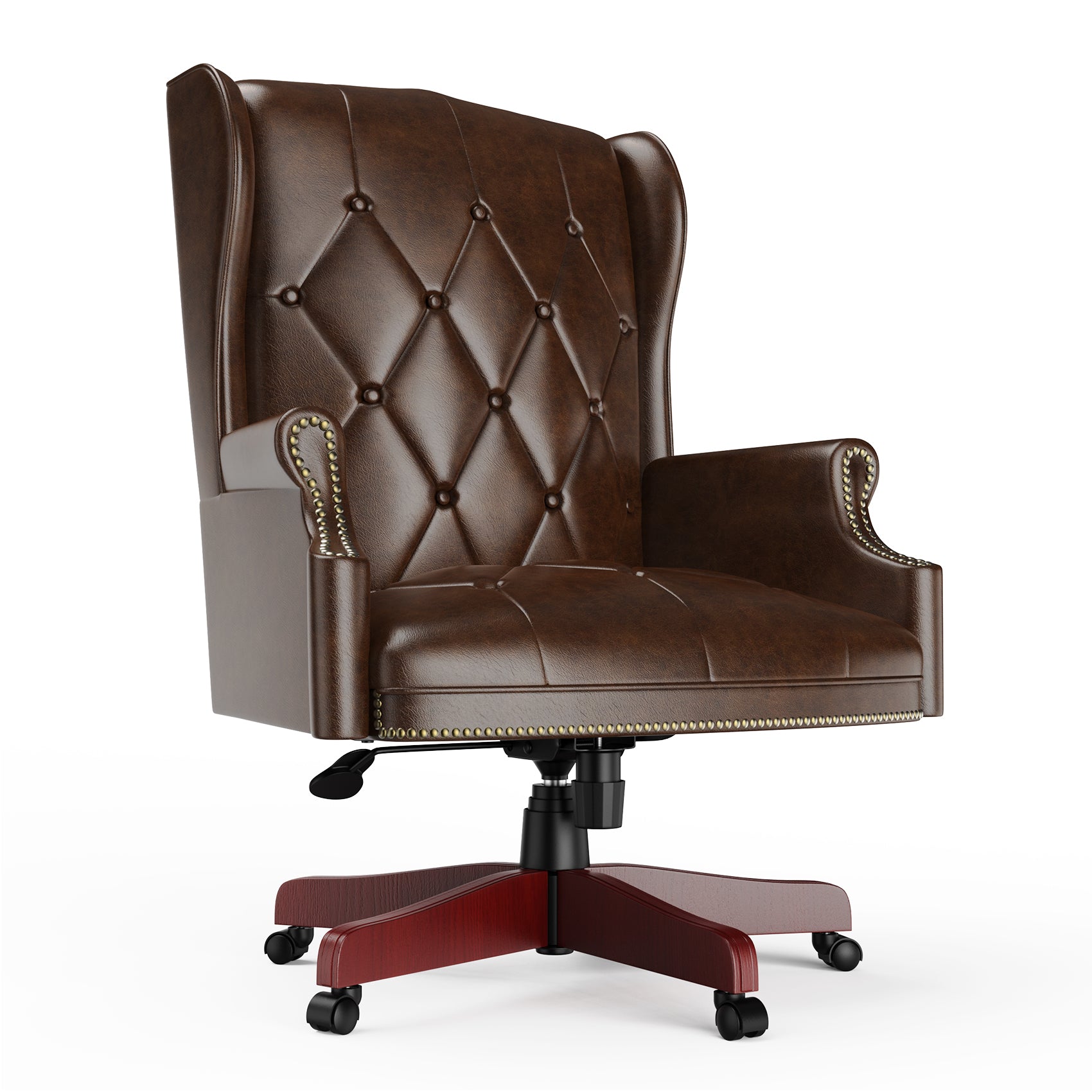 Ergonomic Executive Office Brown Chair - Luxurious Design