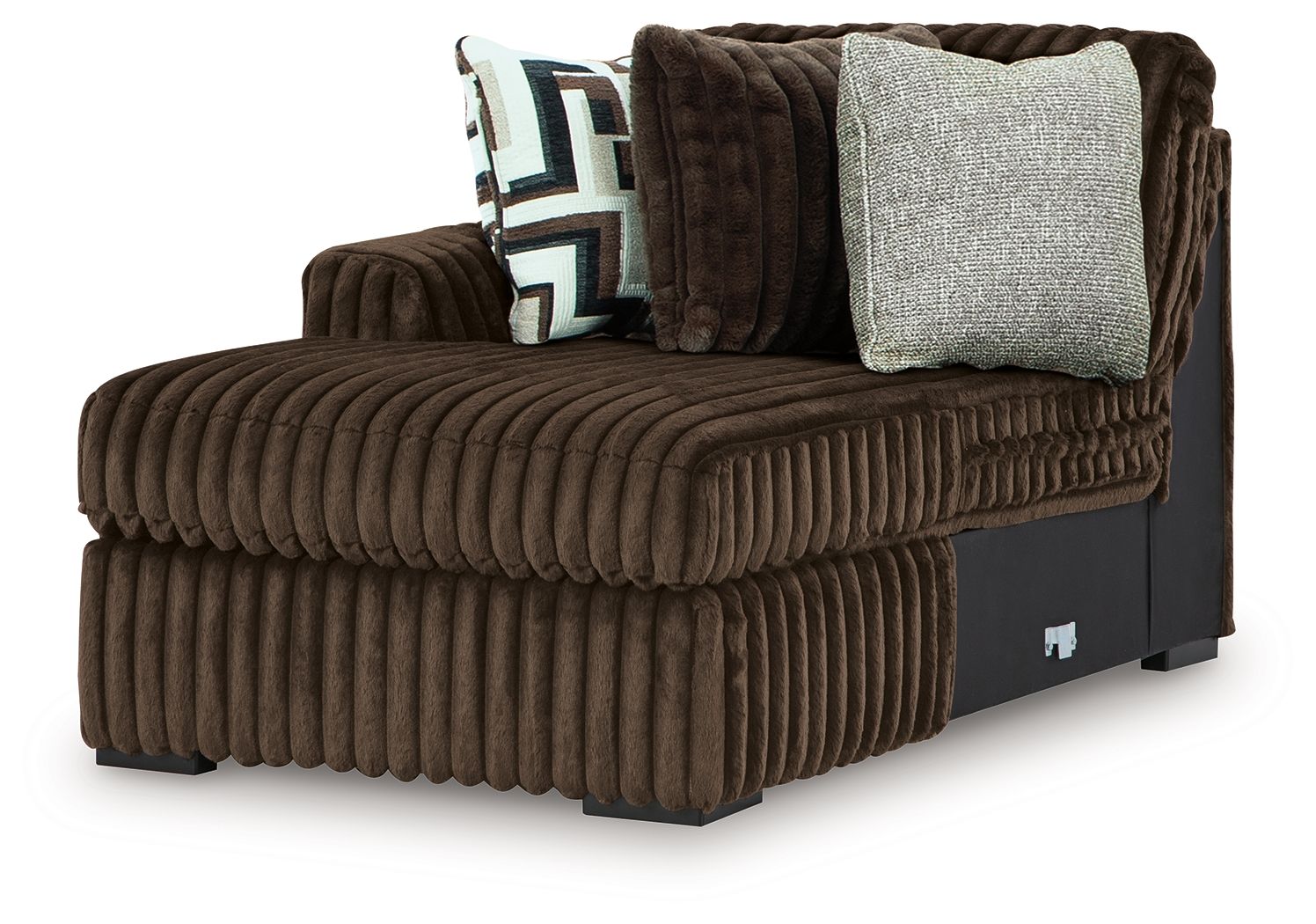 Midnight-Madness - Chocolate - LAF Corner Chaise