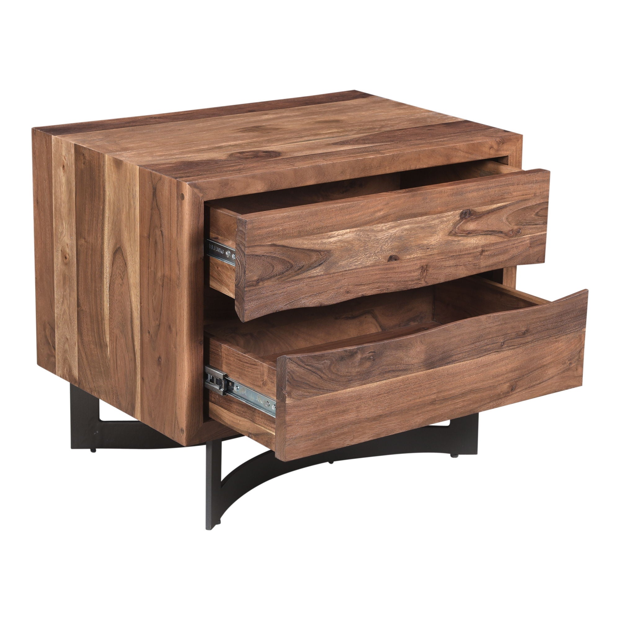 Bent - Nightstand - Natural Stain