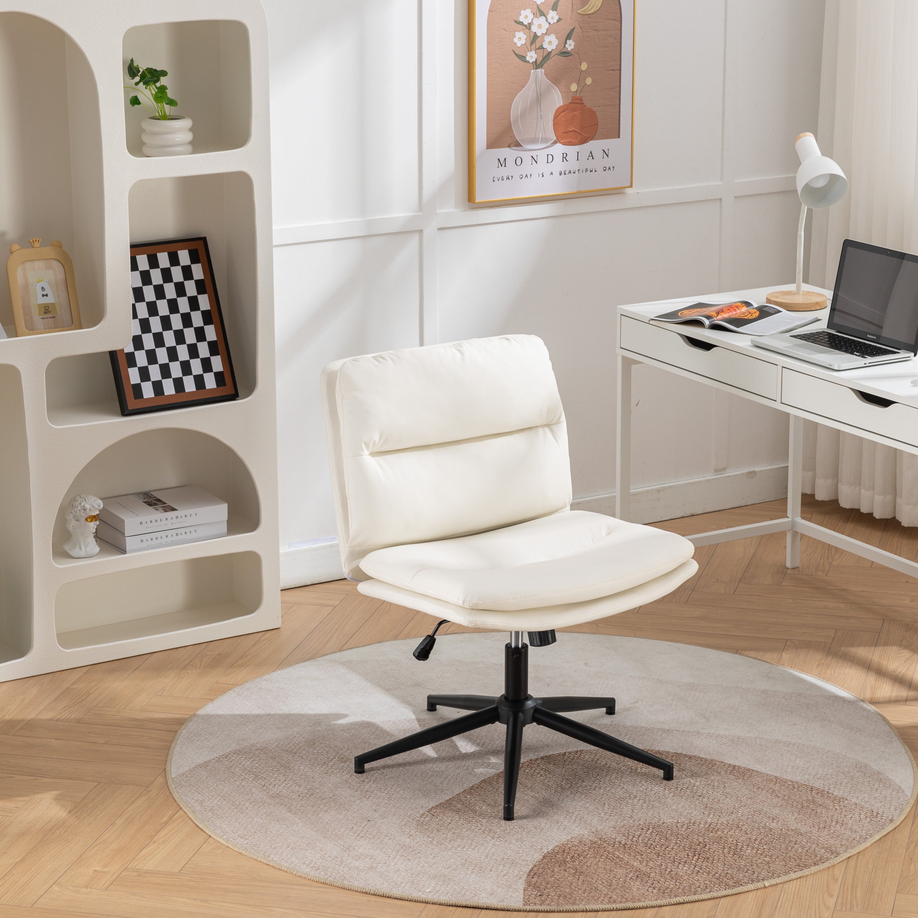 Bizerte Adjustable Swivel Criss-Cross Chair